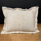 Vintage Grain Sack Pillow