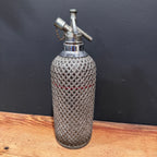 Vintage English Mesh Soda Syphon