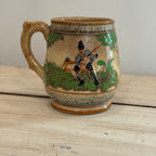 Majolica Style Beer Stein