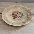 Edwin M Knowles Sweet Floral Plate