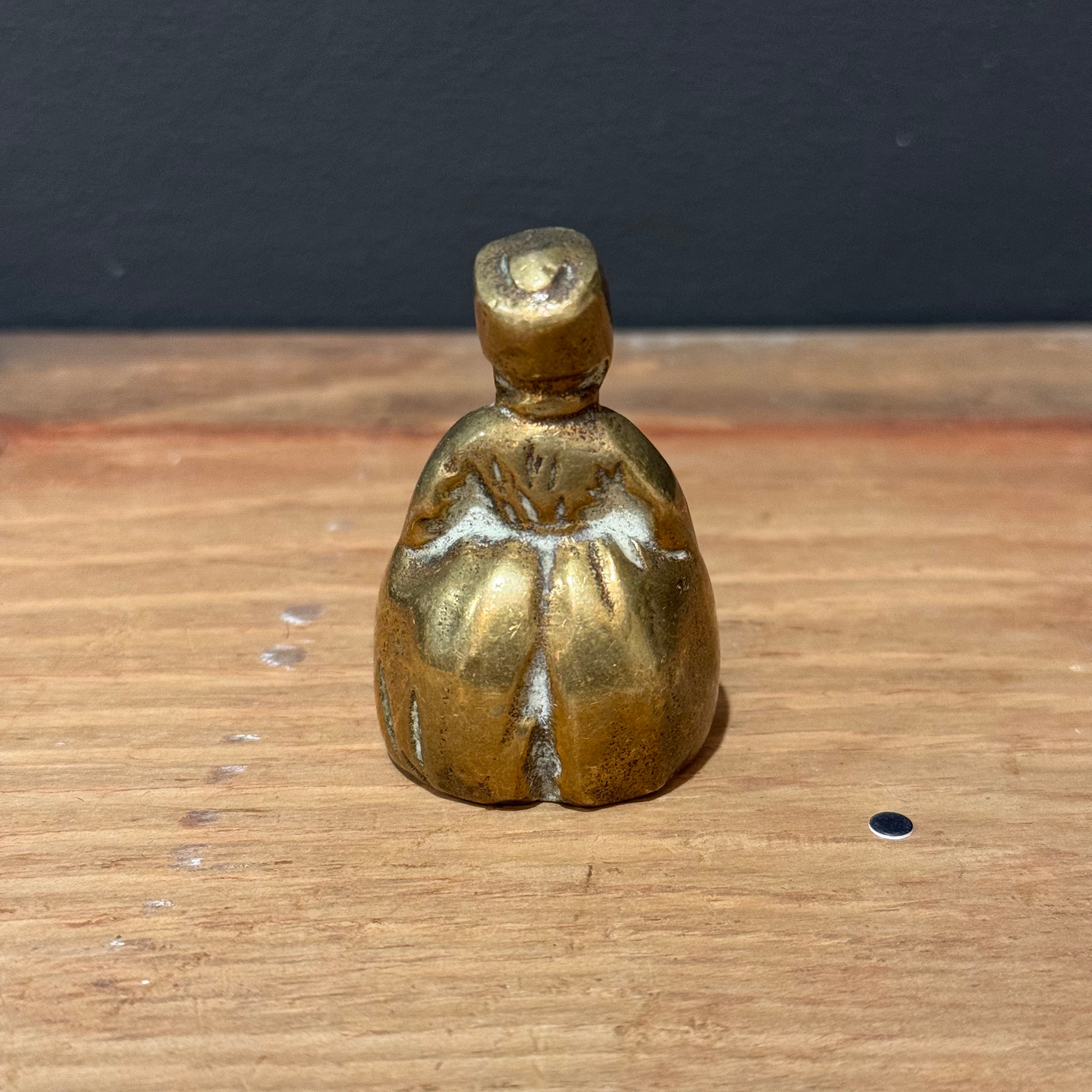 Brass Dutch Boy Bell