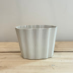 Antique White Ironstone Lion Jelly Mold