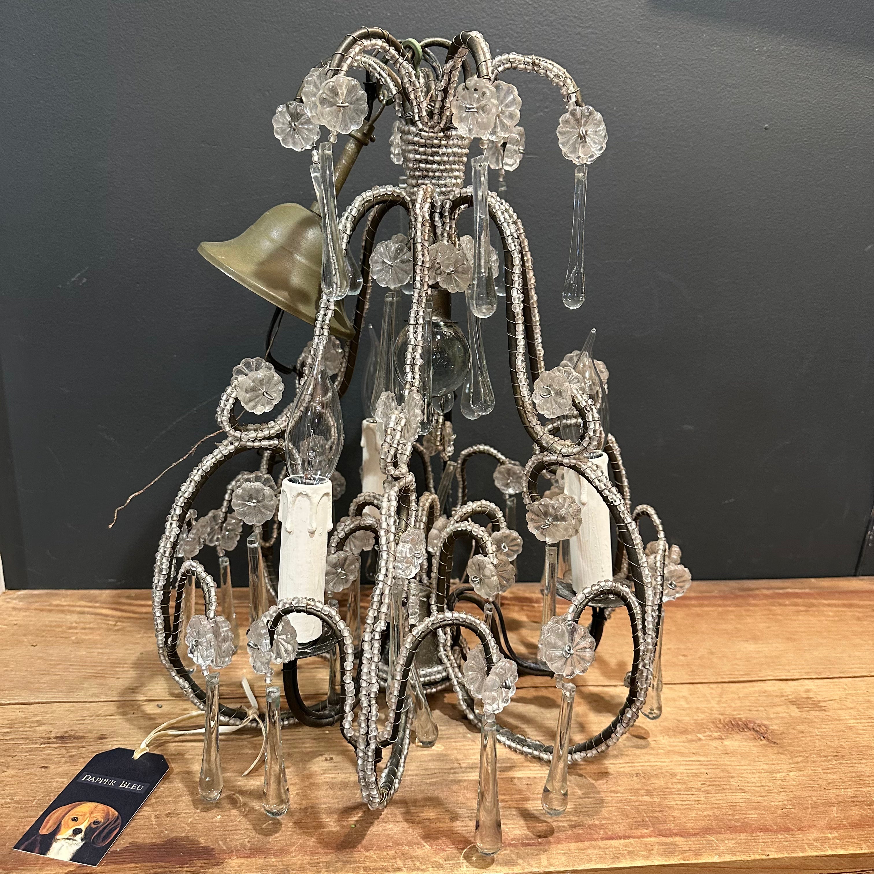 Petite Beaded Chandelier