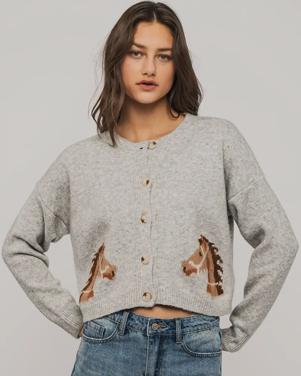 Equestrian Knit Cardigan