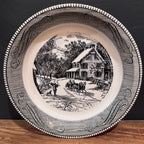 Winter Scene Pie Plate