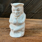 White Porcelain Pirate Pitcher