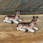 Lomonosov Resting Foal Figurine