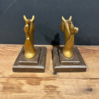 Frankart Inc. Cast Metal Horse Head Bookends – Pair