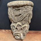 English Stone Foliate Wall Corbel