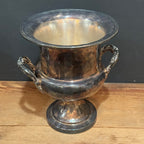 Vintage Silver-Plated Pedestal Champagne Cooler