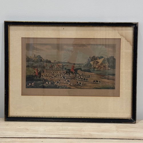 "Going to Cover" Framed