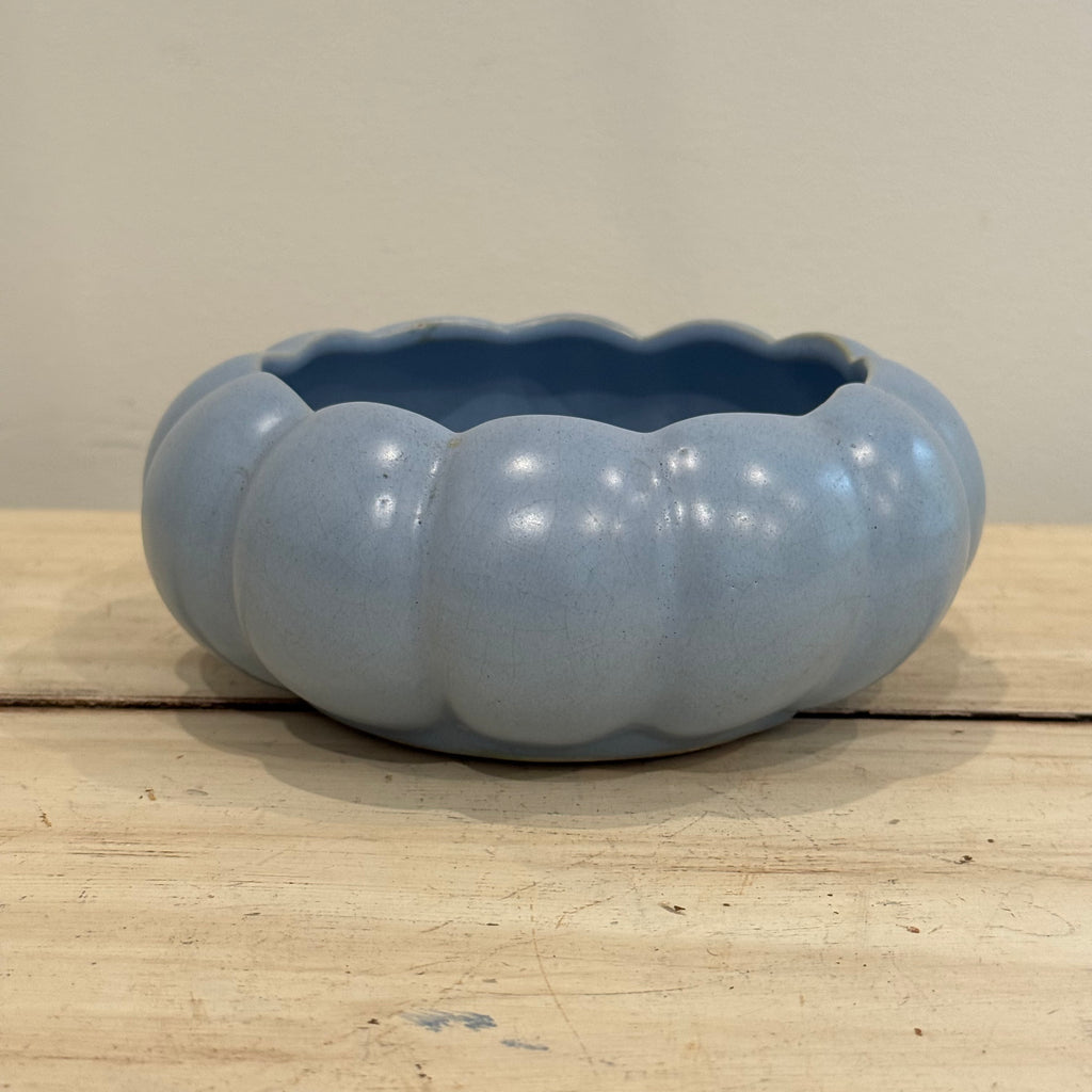 Blue Melon Ceramic Planter