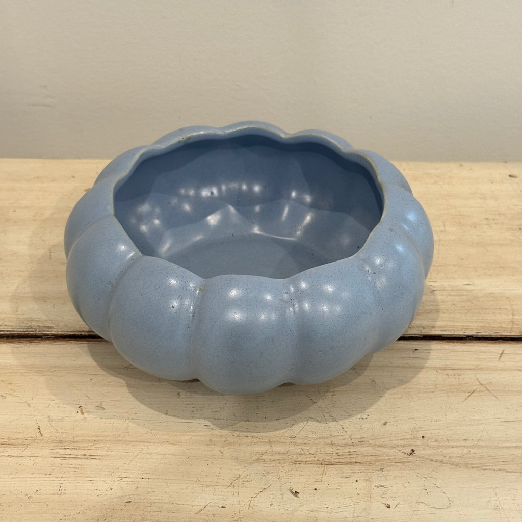 Blue Melon Ceramic Planter