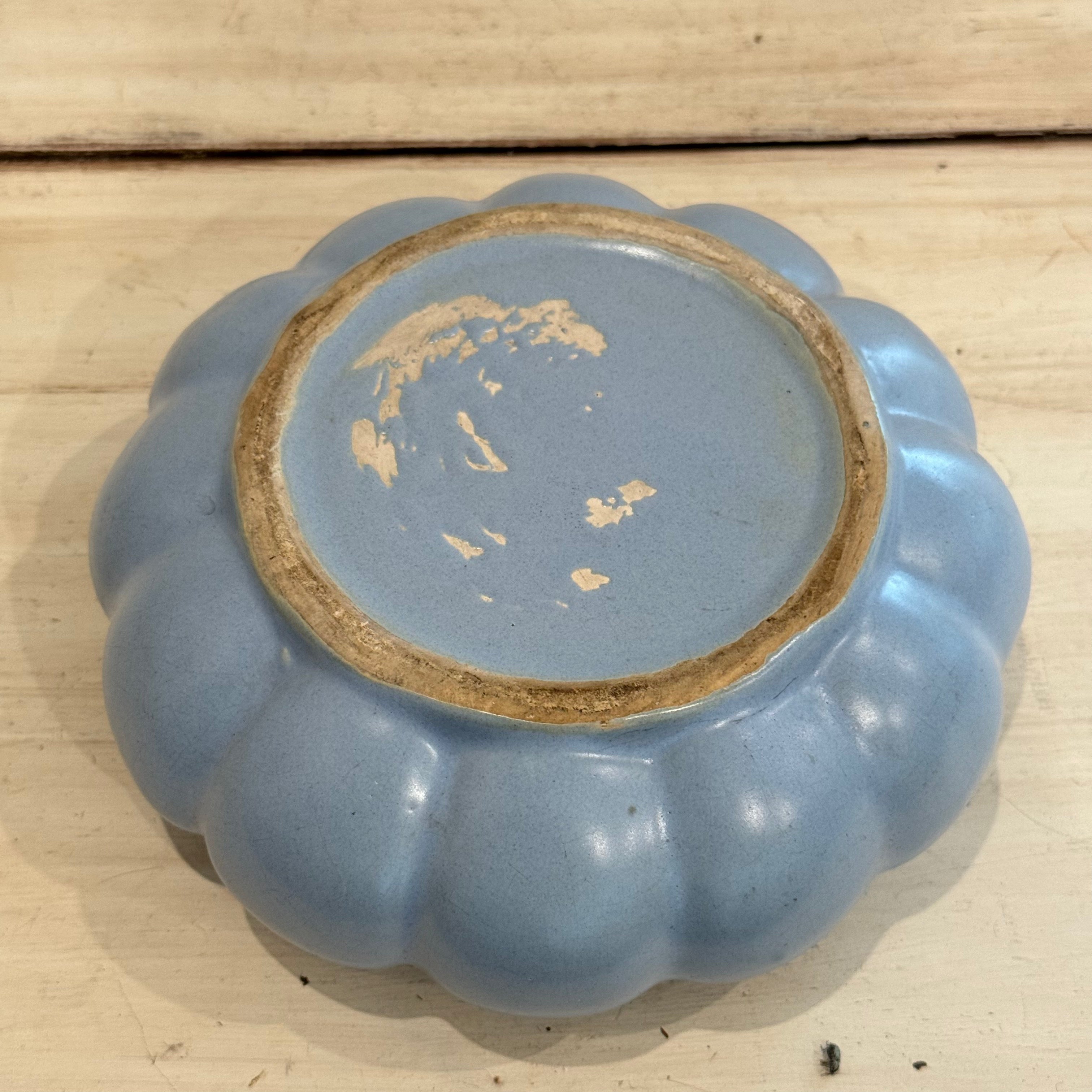 Blue Melon Ceramic Planter