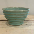 Vintage Aqua Ring Bowl
