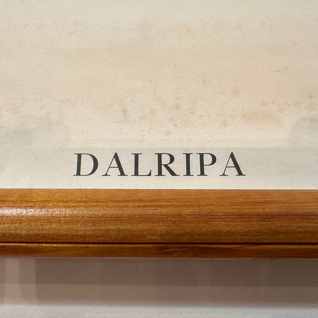 Antique Swedish School Chart – Fjällripa & Dalripa by Nils Tirén, Dated 19218
