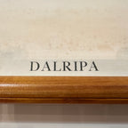 Antique Swedish School Chart – Fjällripa & Dalripa by Nils Tirén, Dated 19218