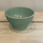 Vintage Aqua Ring Bowl