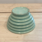 Vintage Aqua Ring Bowl
