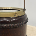 English Biscuit Barrel with G.W Crest