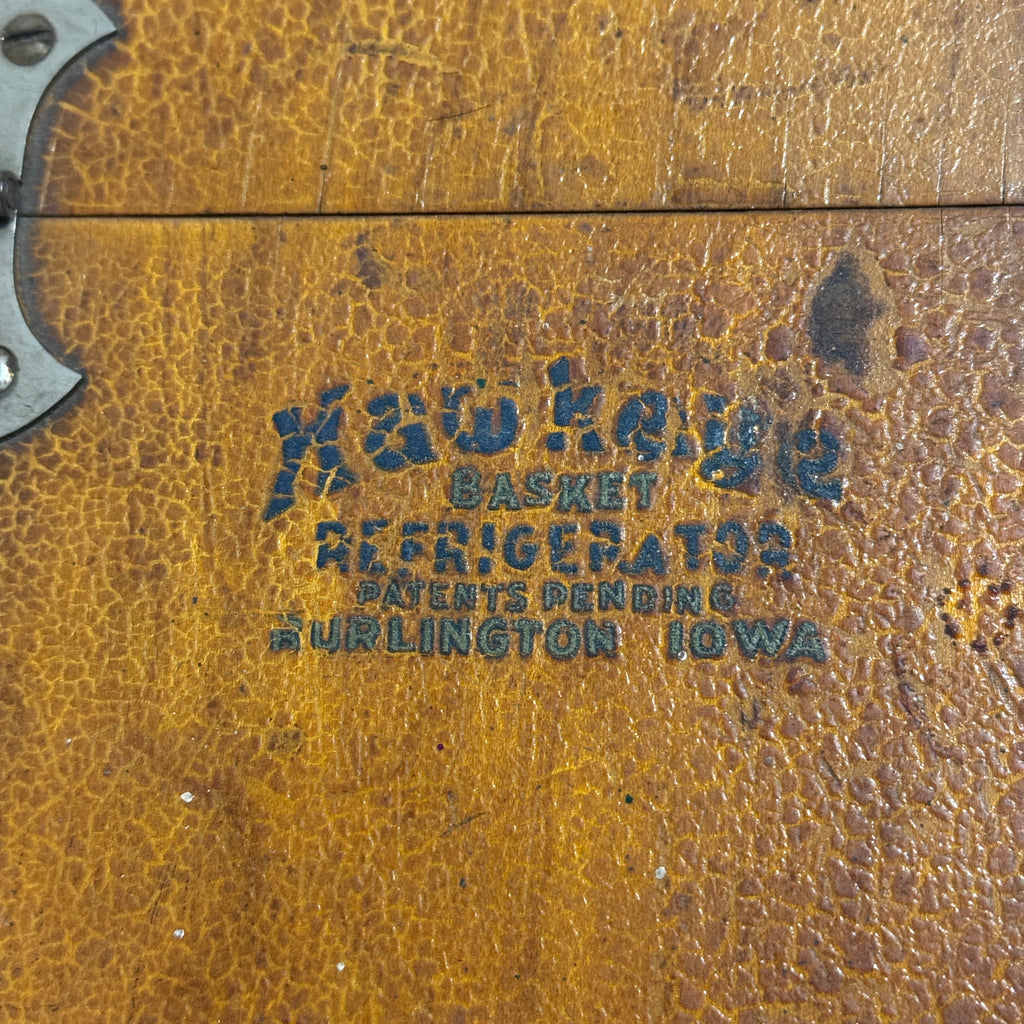 Vintage Hawkeye Basket Refrigerator – Burlington, Iowa