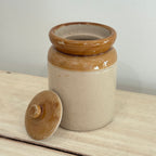 Vintage Stoneware Preserve Jar