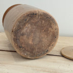 Antique Stoneware Jar with Lid