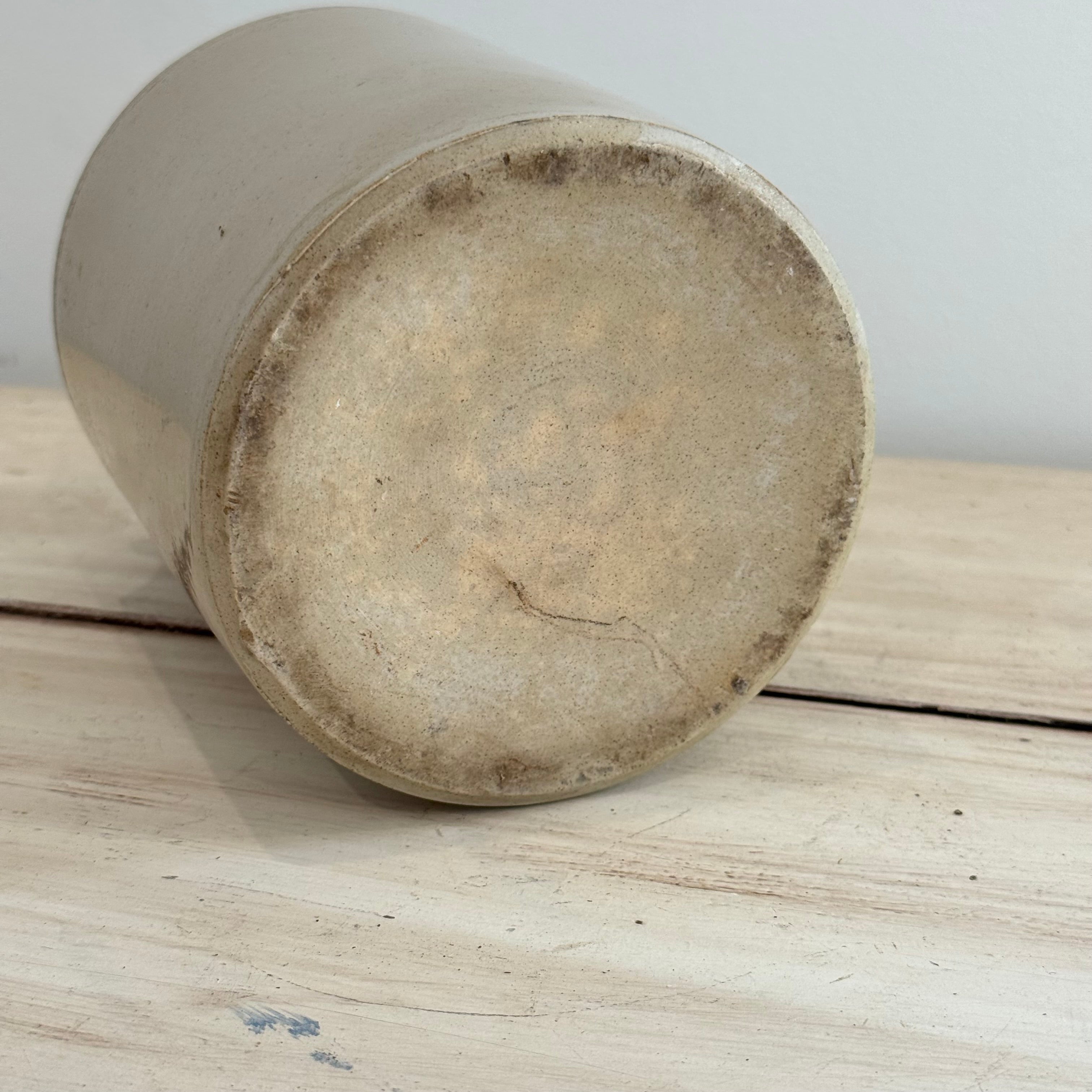 Antique Salt Glazed Stoneware Jar