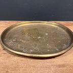 Vintage English Brass Tray