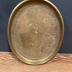 Vintage English Brass Tray