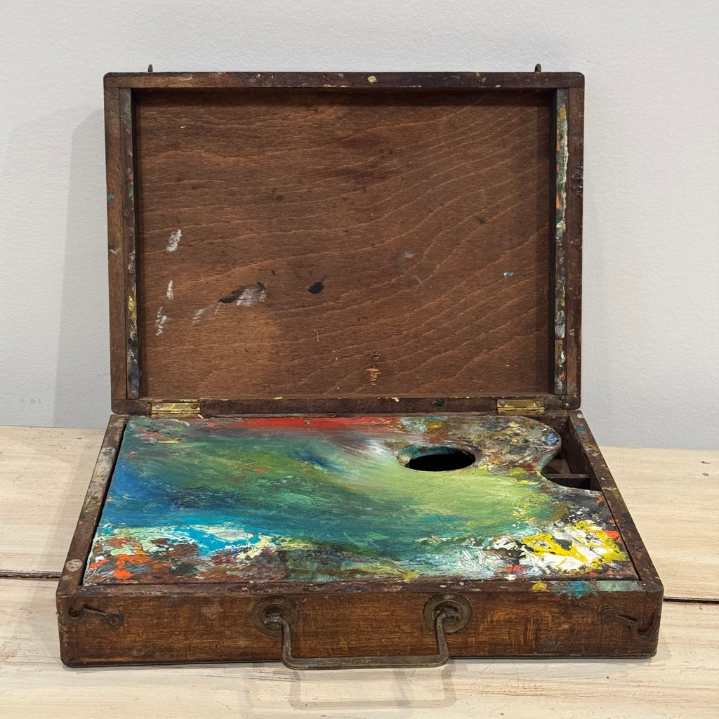 French Antique Artist's Paint Box