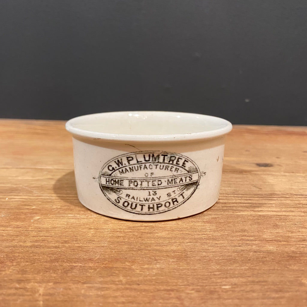C.W. Plumtree Potted Meat Jar
