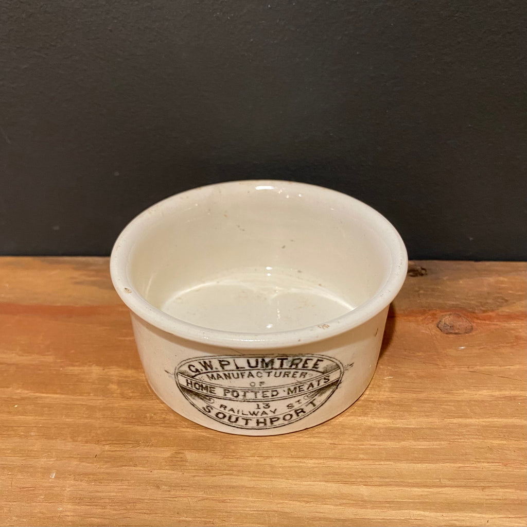 C.W. Plumtree Potted Meat Jar