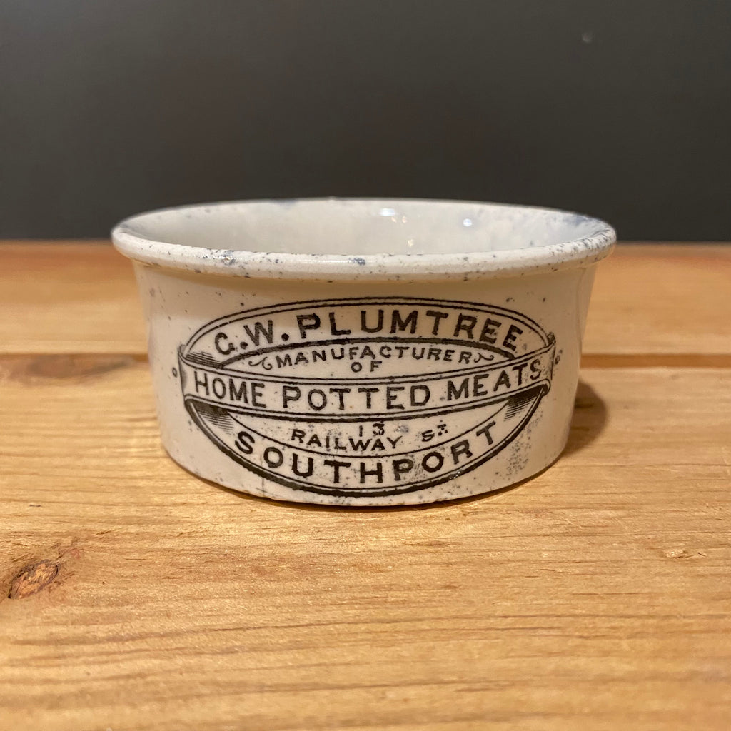 C.W. Plumtree Potted Meat Jar