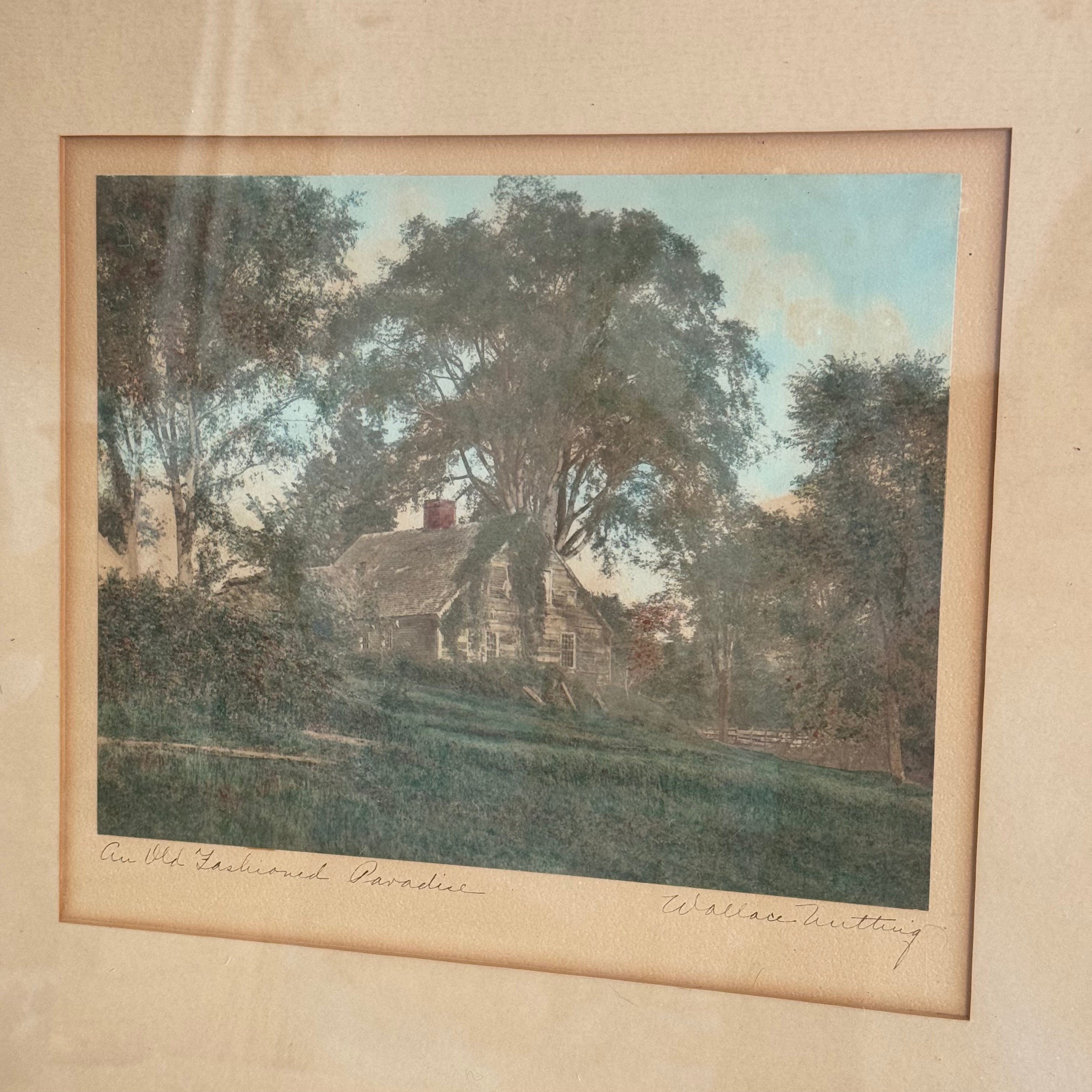 Wallace Nutting “An Old-Fashioned Paradise”