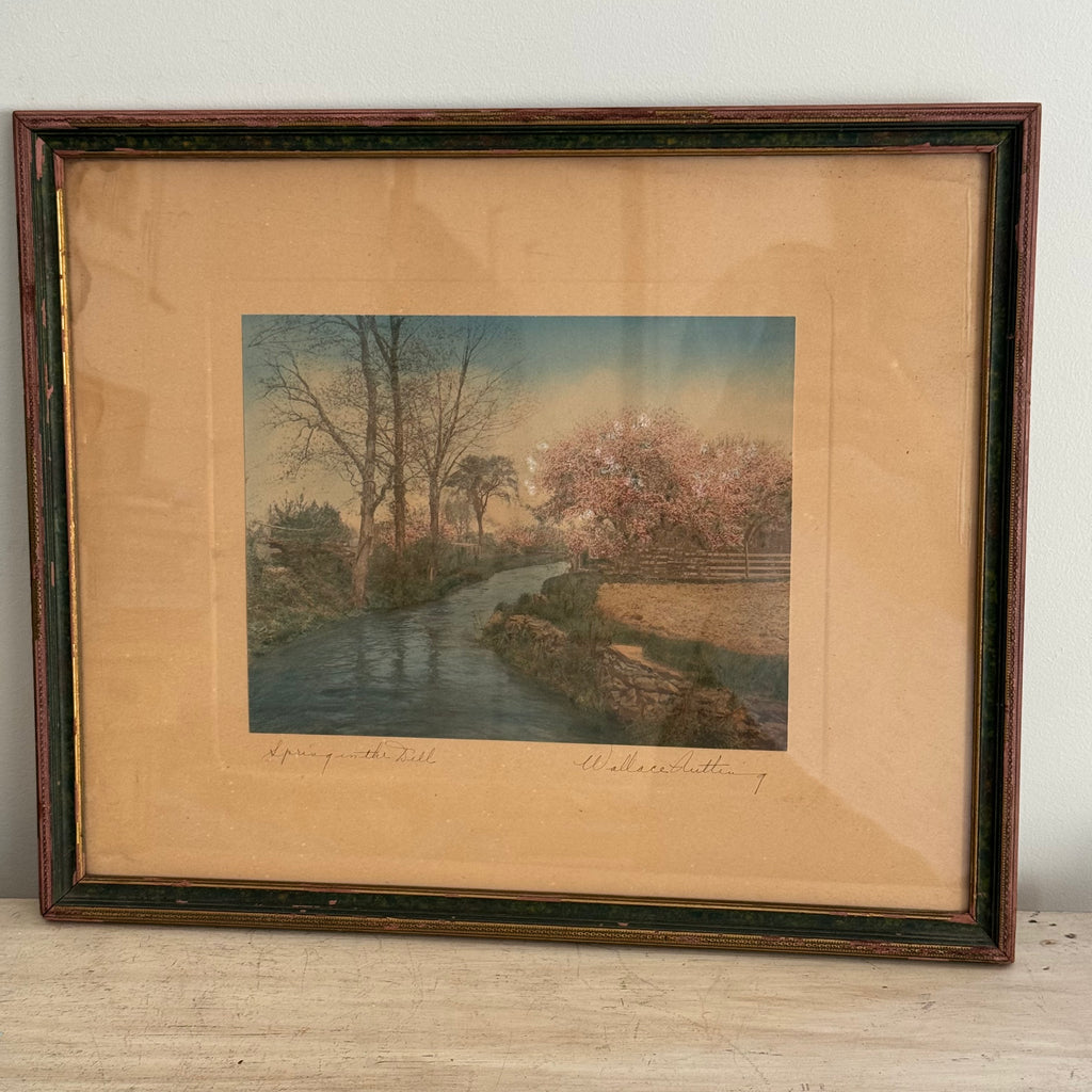 Wallace Nutting “Spring in the Dell”