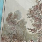 Vintage French “Foire de Village” Textile Print