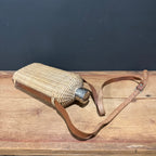 French Wicker Water Flask