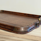 Antique English Oak Serving Tray