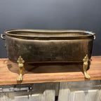 Antique French Brass Jardiniere