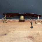 Leather Strap w/ Brass Bell