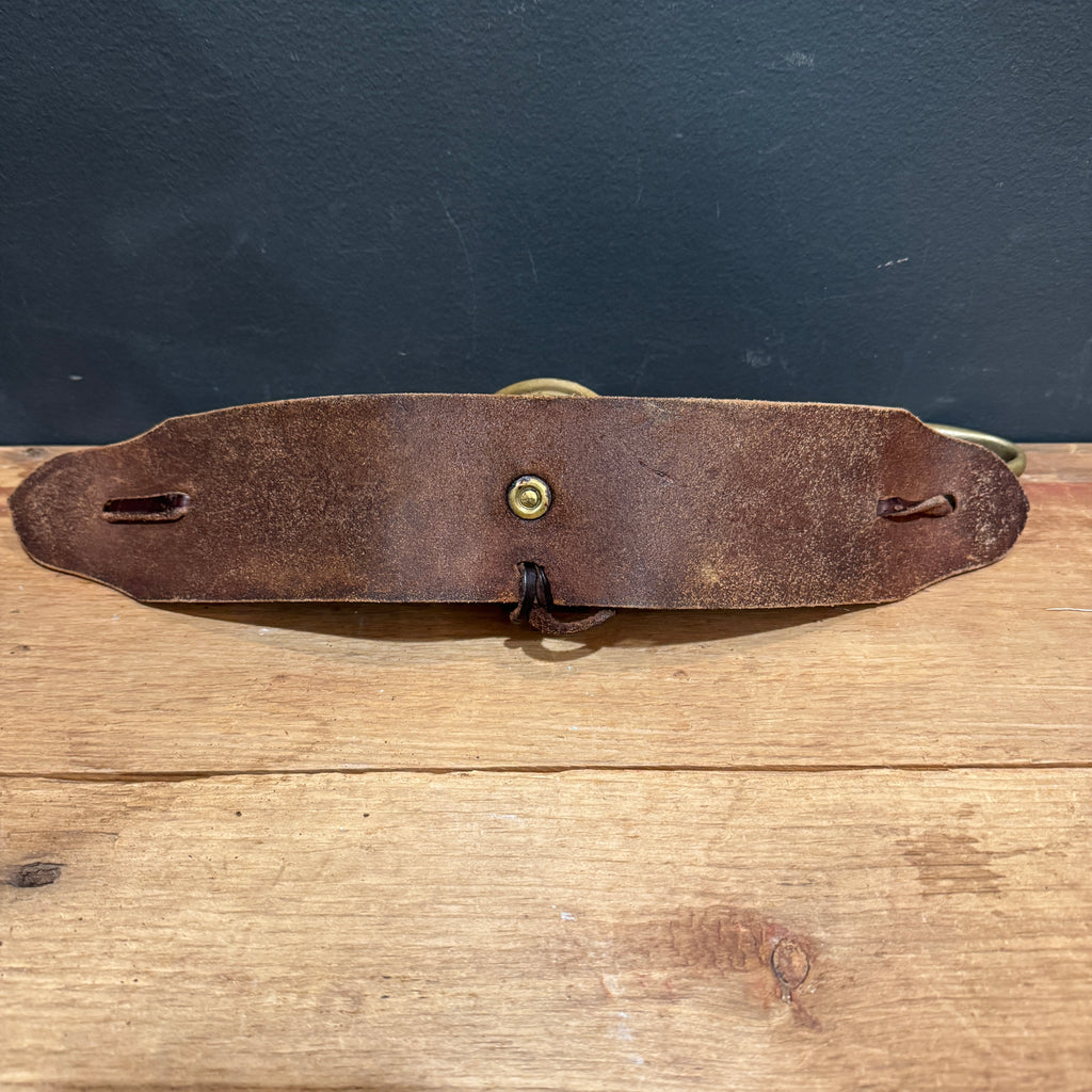 Leather Strap w/ Brass Bell