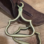 Leather Strap w/ Brass Bell