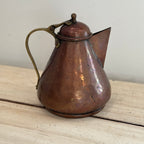 English Copper & Brass Coffee Pot