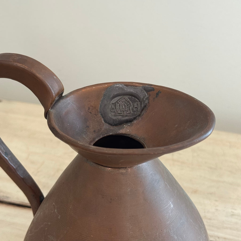 Victorian Copper Pint Haystack Measure