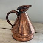 English Copper Quart Haystack Jug