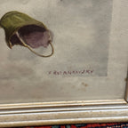 Vintage “Jack and Jill” Illustrated Print by E. Rotanovsky