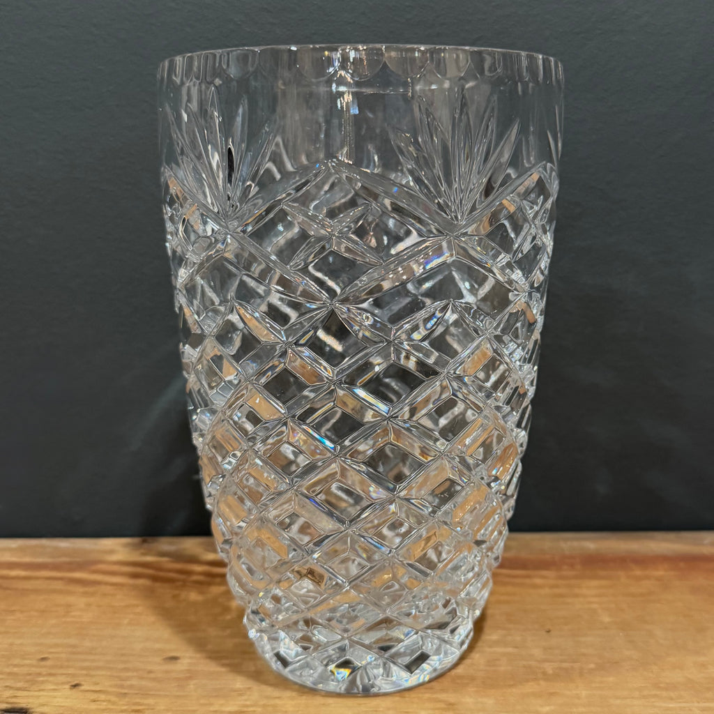 Cut Crystal Vase