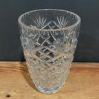 Cut Crystal Vase