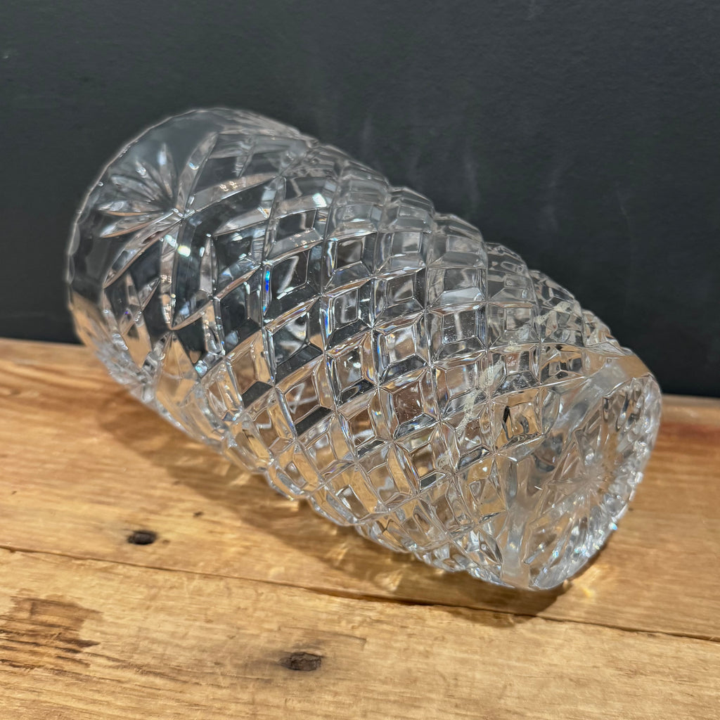 Cut Crystal Vase
